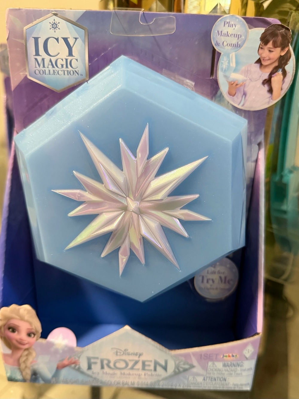Disney Icy Magic Collection Light Blue Star Accent